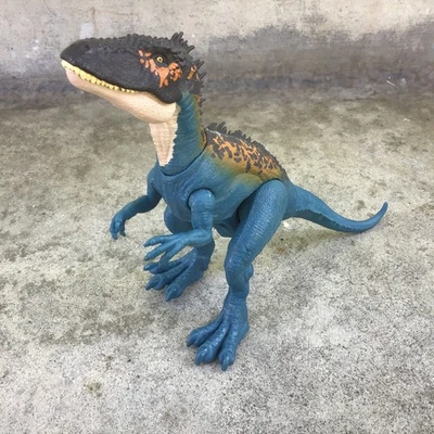 Jurassic World Mega Destructores Azul Carcharodontosaurus 14" Dinosaurio Raptor Juguete Foto 1 de 4