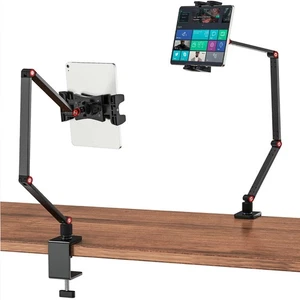 Support de Bureau pour iPad - Réglable Bras Long et Pivotant à 360° Support T... - Photo 1/7