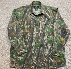 Camisa Camuflada Cabeza Roja Para Hombres 2XL Árbol Real Tamano Gran Tamaño Caza Tiro - Imagen 1 de 14