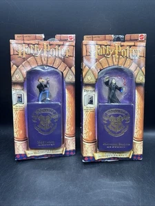 Vintage 2000 Harry Potter Lot Severus Snape & Ron Weasley Scabbers Diecast - Picture 1 of 8