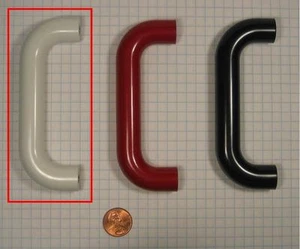 FORMEN + OBERFLÄCHEN #HC803 - WEISSER SCHRANK-/SCHUBLADENZUG, 112 mm LÄNGE, 96 mm MITTEN - Bild 1 von 1