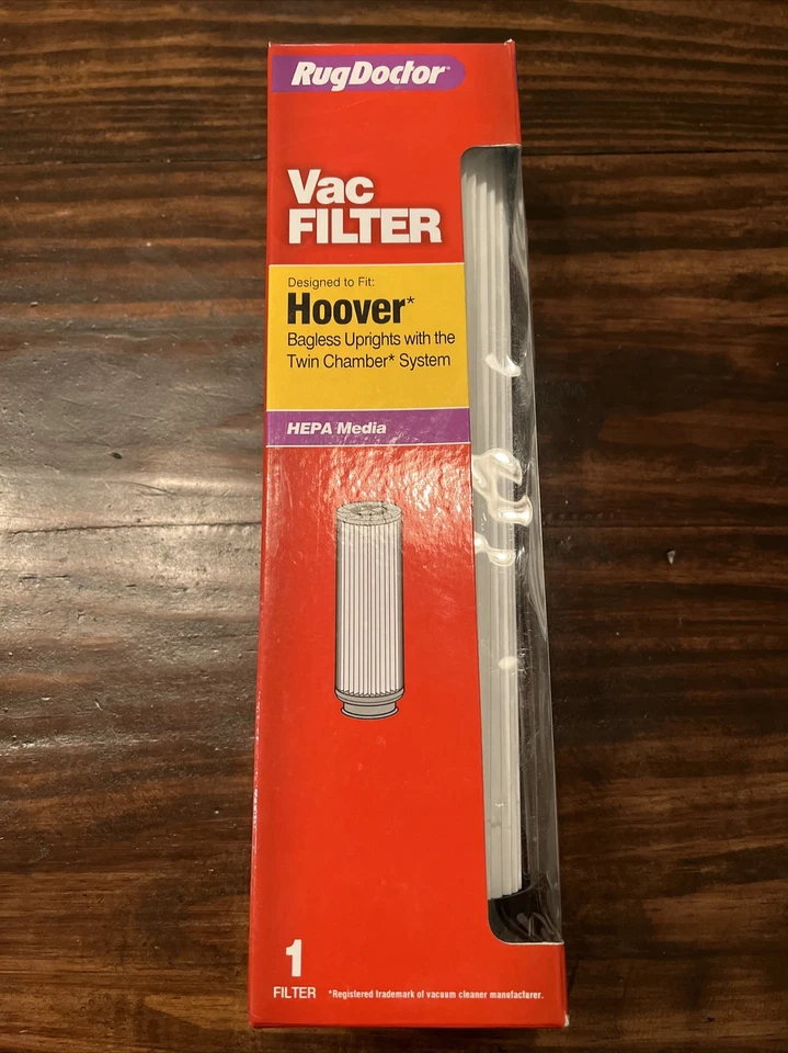 RUGDOCTOR Hepa VAC Vacuum FILTER fits HOOVER twin chamber bagless UPRIGHTS - Image 1 of 2