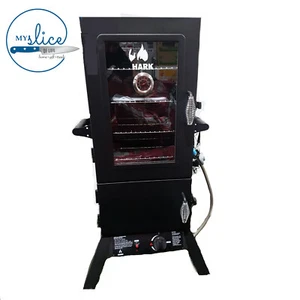 Hark 2 Door Gas Smoker - HK0522 ***NEW Glass Door Model*** - Picture 1 of 2
