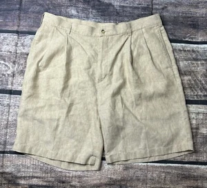 Pantalones Cortos Chinos Jos A Bank Classic Collection 100% Lino Para Hombre 40 Beige - Imagen 1 de 7