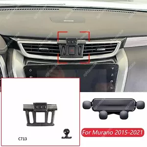 Phone Holder Mount For Nissan Murano 2015-21 Dashboard Air Vent Phone Stand Kit - Picture 1 of 9