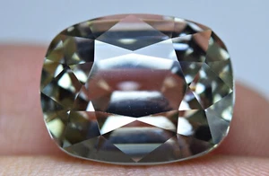 14.80 CT Fluorescent Green Color Kunzite Brilliant Irradiated "Evening Stone" - Picture 1 of 7