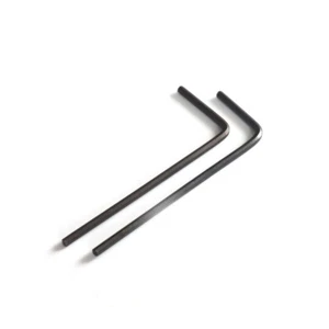 2x Llave Allen de ajuste de sillín para guitarras eléctricas - Anatomía de guitarra negra de 1,5 mm - Imagen 1 de 3