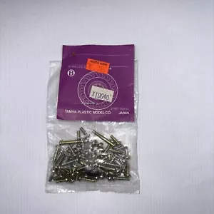 Vintage Tamiya Midnight Pumpkin Yellow Chromate Screw Bag B X10040 Ford C100 - Picture 1 of 2