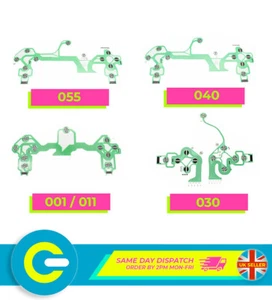 Membrana de botón conductor Flex 001 011 030 040 050 055 para controlador PS4 - Imagen 1 de 8