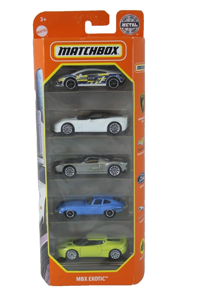 2022 Matchbox MBX MOUNTAIN II 5-Pack / Ford / JEEP/ VOLKSWAGEN / MIB /