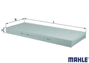 Mahle LA 167 Filter, Innenraumluft für CITROËN Jumpy FIAT Scudo LANCIA PEUGEOT - Bild 1 von 7
