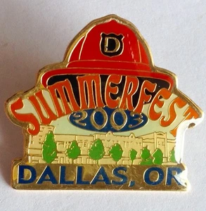 Summerfest 2003 Dallas Fire Department Fire Brigade Pin Badge Vintage Rare (D5) - Bild 1 von 2
