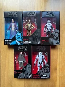 Star Wars Black Series C-3PO Babu Frik, Spirit Obi-Wan Kenobi, Rey, Stormtrooper - Picture 1 of 11