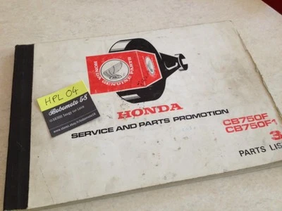 Honda CB750F CB750 F F1A CB 750 Piezas List Catálogo Suelta Edición 77 - Imagen 1 de 4