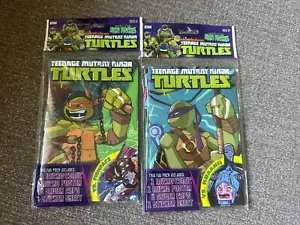 Set of 2 Nickelodeon Teenage Mutant Ninja Turtles TMNT Micro Comic Fun Packs - Picture 1 of 8