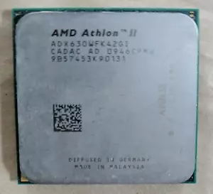 AMD Athlon II 630 2.8GHz Quad-Core (ADX630WFK42GI) Processor, SOLD AS IS - Picture 1 of 1