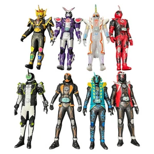Juego de 8 figuras de vinilo blando Bandai Kamen Rider Ghost serie usadas - Imagen 1 de 13