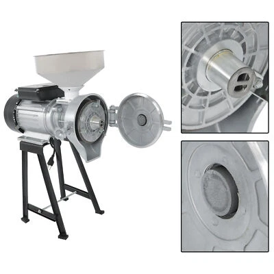 1500/3000W Electric Dry&Wet Grain Mill Grinder 110V Corn Wheat Cereal W/ Funnel - Image 1 of 4