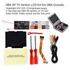 TV Version NEW Upgraded GBA SP IPS Backlight LCD Full Kit For Game Boy GBA SP