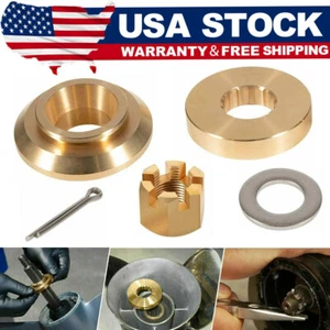 Propeller Hardware Kits Thrust Washer/Spacer/Nut for Yamaha Outboard 150-300HP - Foto 1 di 12