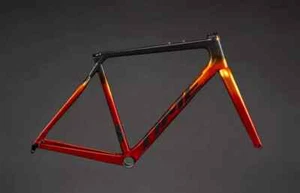 TIME ADHX 45 Bicycle Frameset Size Small V32 Vertical Red - Picture 1 of 1
