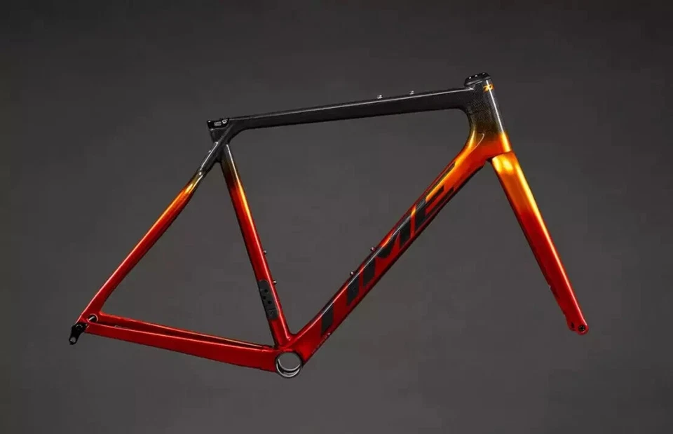 TIME ADHX 45 Bicycle Frameset Size Small V32 Vertical Red - Image 1 of 1