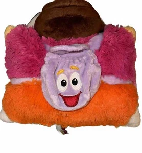 Pillow Pets Pee Wees Dora The Explorer Backpack 2011 Nickelodeon 12” Travel - Picture 1 of 13