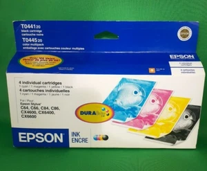 Epson Ink TO44120-BDC NEW Factory Sealed Individual Cartridges EXPIRED Nov 2010 - Bild 1 von 6
