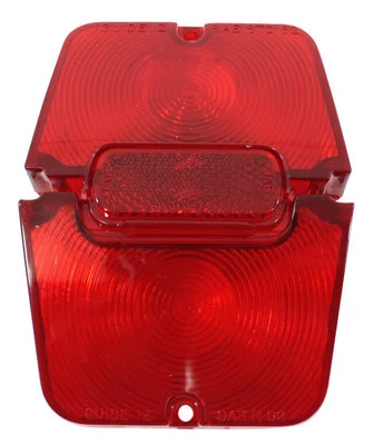 1962 1963 1964 Nova Chevy II Tail Light Lens Red 3 piece Set - Image 1 of 2