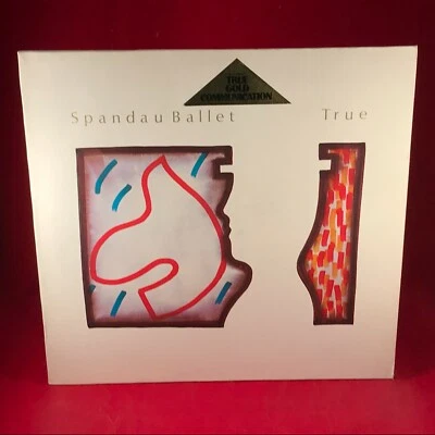 SPANDAU BALLET True 1983 German issue Vinyl LP + INNER  original gold lifeline - Image 1 of 4