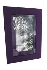 JIMMY CRYSTAL New York Grey Rhinestones IPHONE 4& 4S CASE Msrp $175.00 - Picture 1 of 3
