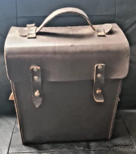 Sanitätertasche Feldtasche 1984 mit Original Inhalt Leder Bund - Bild 1 von 5