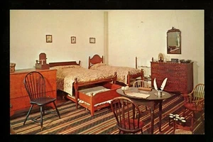 Interiors postcard Sturbridge Massachusetts MA Salem Towne House childrens room - Picture 1 of 2