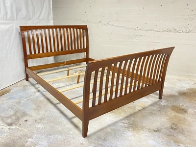 Ethan Allen American Impressions Cherry Wood Queen Bed - Image 1 of 4