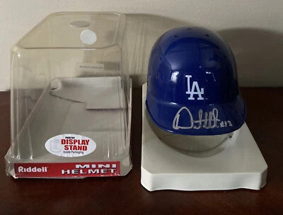 PSA DNA LOS ANGLES DODGERS ORLANDO HUDSON Authentic Signed Mini Baseball Helmet - Image 1 of 4