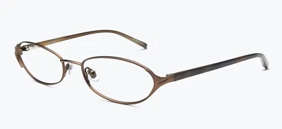 New Jones New York Women's Rx Eyeglasses With Soft Case - J467 Brown (53-17-135) - Image 1 of 4
