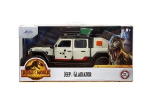 Jada 1:32 Hollywood Rides Jurassic World Film Jeep Gladiator beige 34465 Modell - Bild 1 von 10