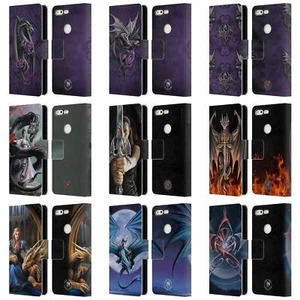 OFFICIAL ANNE STOKES DRAGONS 3 LEATHER BOOK WALLET CASE COVER FOR GOOGLE PHONES - Picture 1 of 15
