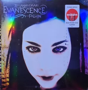 Evanescence Fallen DELUXE 20TH ANNIVERSARY 2LP - Color Vinyl & Poster FOIL COVER - Picture 1 of 3