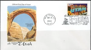 US Scott #3604 Unaddressed First Day Cover, "Greetings from Utah" - Picture 1 of 1