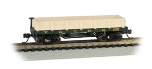 BACHMANN #15453 N SCALE OLD TIME GONDOLA VA & TRUCKEE NEW IN BOX - Picture 1 of 1