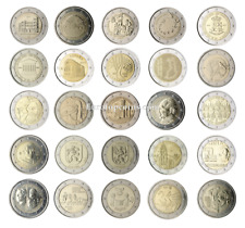 #RM# ALL 2 EURO COMMEMORATIVE FROM 2017 UNC - 25 COINS