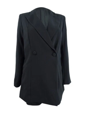 Xscape Women's Tuxedo Romper - Image 1 of 3