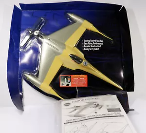 Cox Naboo Fighter Star Wars Episode I Flying Action Model Plane NEVER USED - Picture 1 of 9