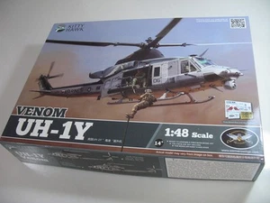 Kitty Hawk 80124 1/48 Venom UH-1Y Montagemodell Neu - Bild 1 von 7