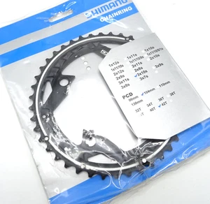 Shimano Deore FC-M610 42T Bike Outer Chainring Black Y10098020 3 x 10s SH-622-R8 - Picture 1 of 4