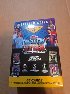 TOPPS MATCH ATTAX 2023/24 UEFA Stadium Stars Mega Tin #2 - Trading Cards 66 - Picture 1 of 3