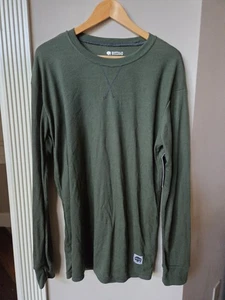 Henley Waffle Knit Shirt Buffalo Outdoors Long Sleeve Mens 3XL NWT Rugged Warm  - Picture 1 of 6