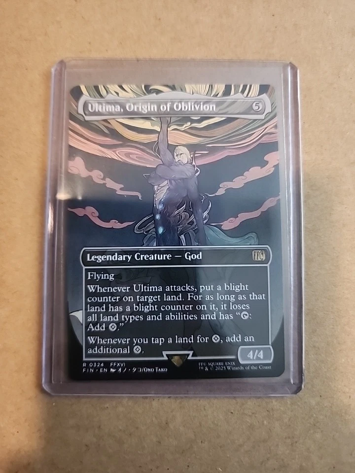 Ultima, Origin Of Oblivion (Borderless) Final Fantasy MTG Near Mint - Image 1 of 1