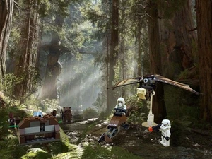 Retired 2002 Lego Star Wars (7139) Ewok Attack Set Complete! - Picture 1 of 10